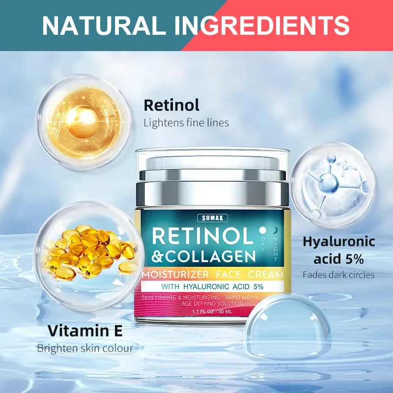 50Ml Firming Retinol Face Cream With Hyaluronic Acid