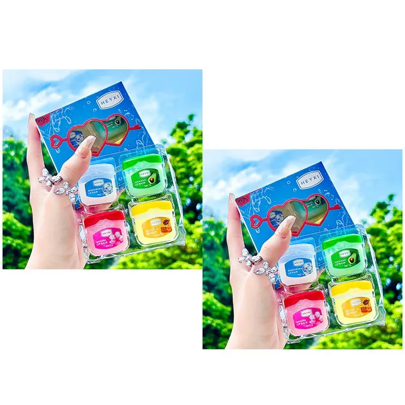 8 Piece Moisturizing Lip Balm Set For Plump Lips