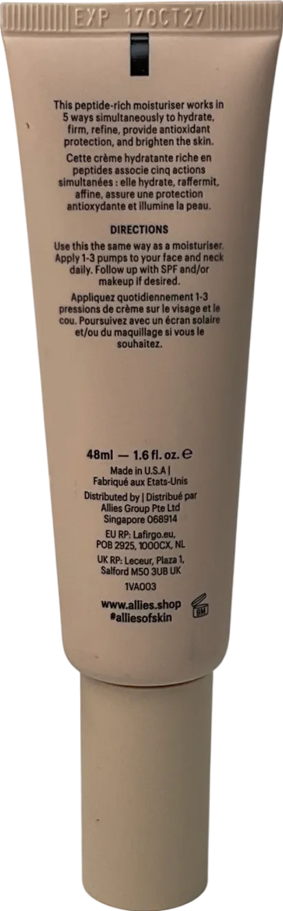 Allies of Skin Peptides & Antioxidants Advanced Firming Daily Treatment Universal 48ml