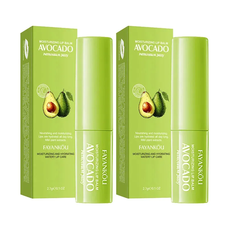 Avocado Lip Balm Trio For Nourished Lips
