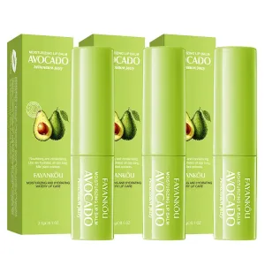 Avocado Lip Balm Trio For Nourished Lips