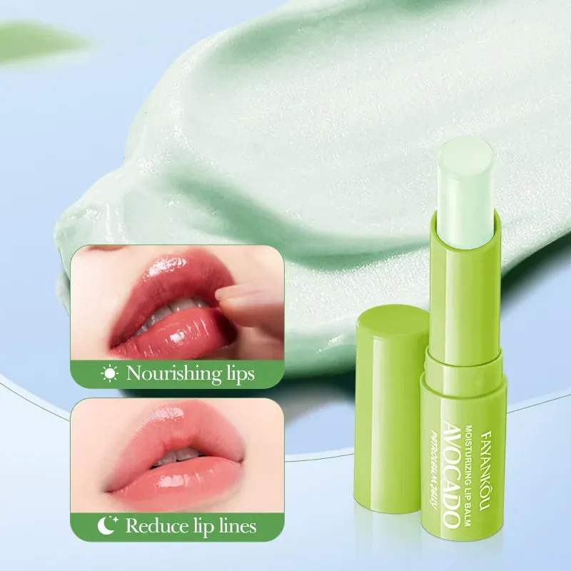 Avocado Lip Balm Trio For Nourished Lips