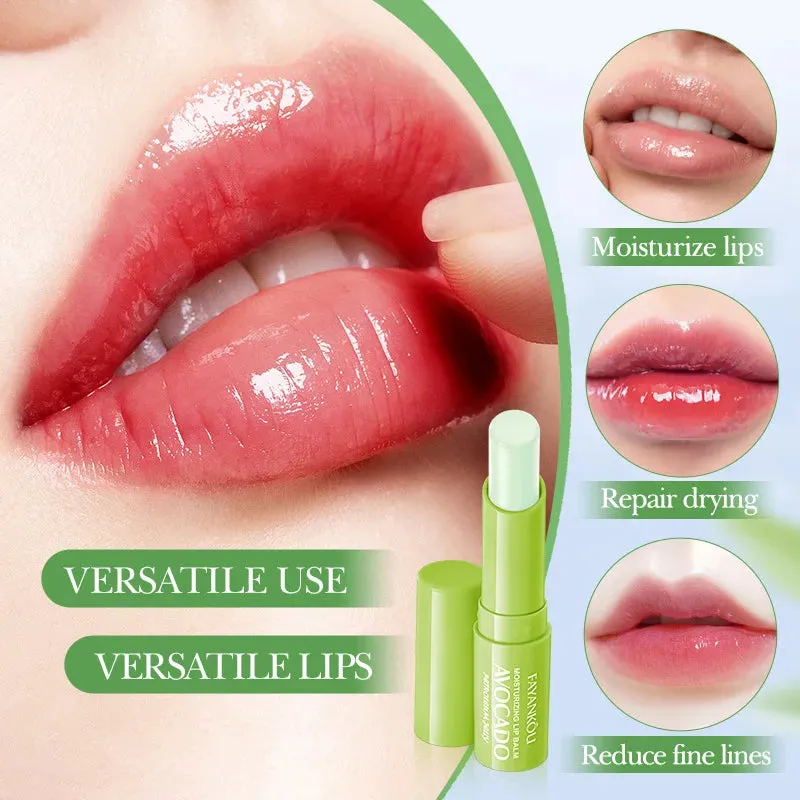 Avocado Lip Balm Trio For Nourished Lips