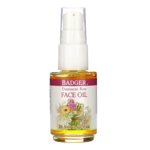 Badger, Damascus Rose Face Oil, 1 fl oz (29.5 ml)