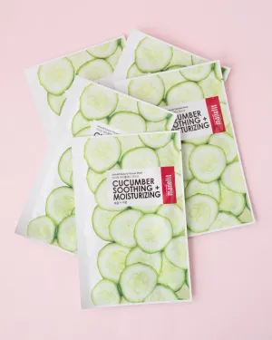 Beauty Planner Cucumber Sheet Mask Set