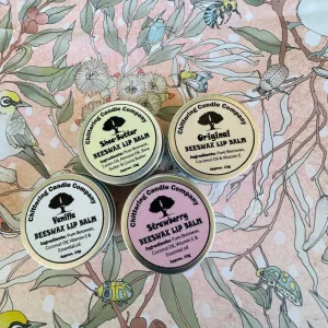 Beeswax Lip Balms from The Chittering Candle Co.