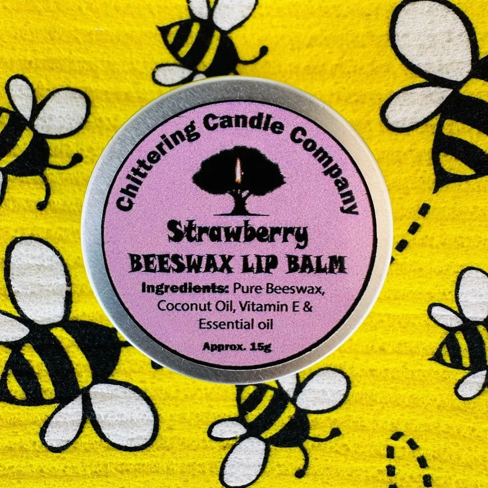 Beeswax Lip Balms from The Chittering Candle Co.
