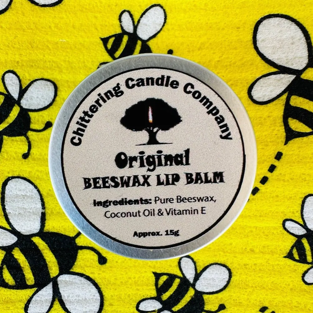 Beeswax Lip Balms from The Chittering Candle Co.