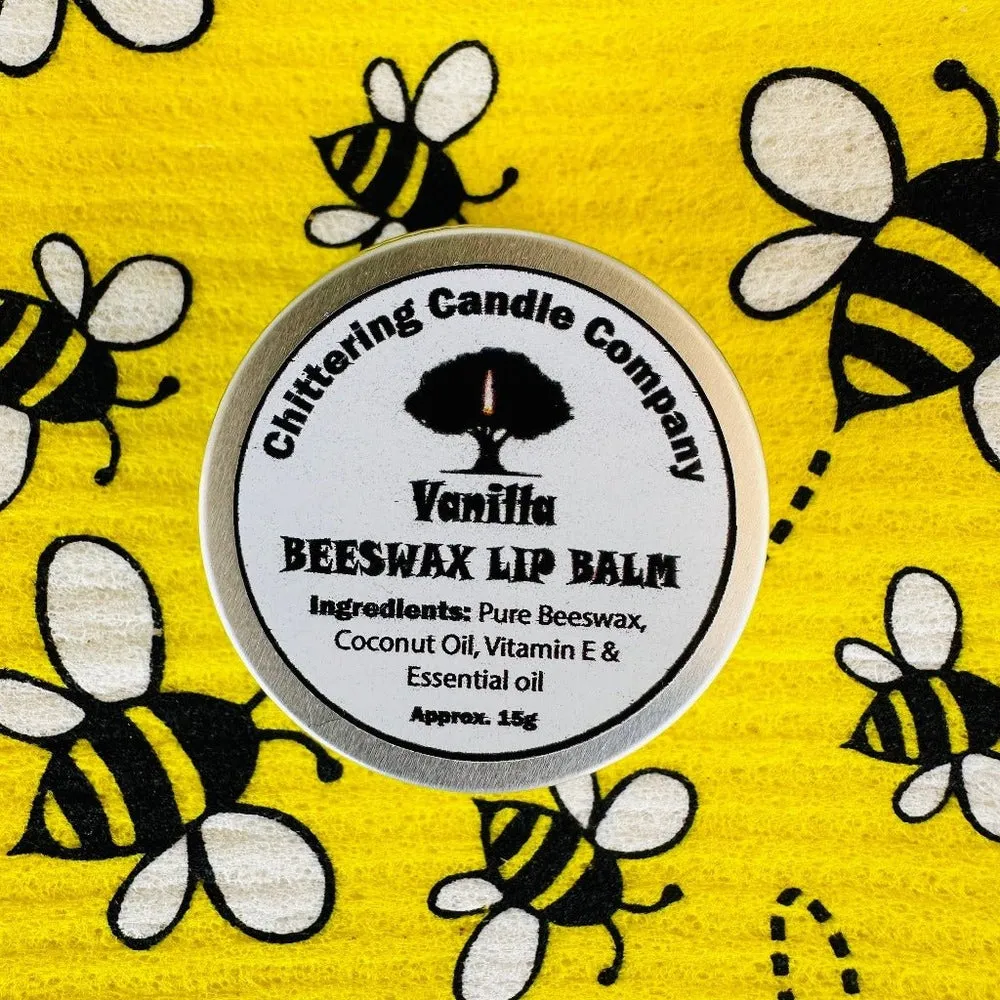 Beeswax Lip Balms from The Chittering Candle Co.