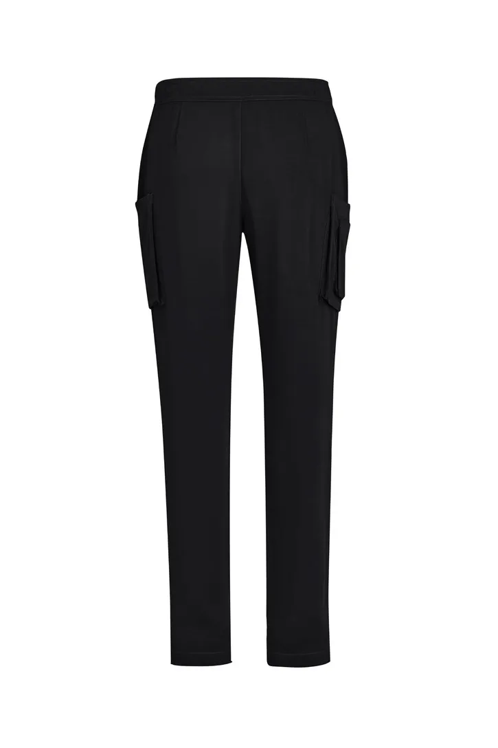 Biz Care CSP946ML Mens Avery Poly Elastane Stretch Cargo Straight Leg Pant