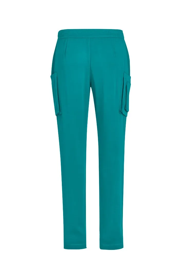 Biz Care CSP946ML Mens Avery Poly Elastane Stretch Cargo Straight Leg Pant