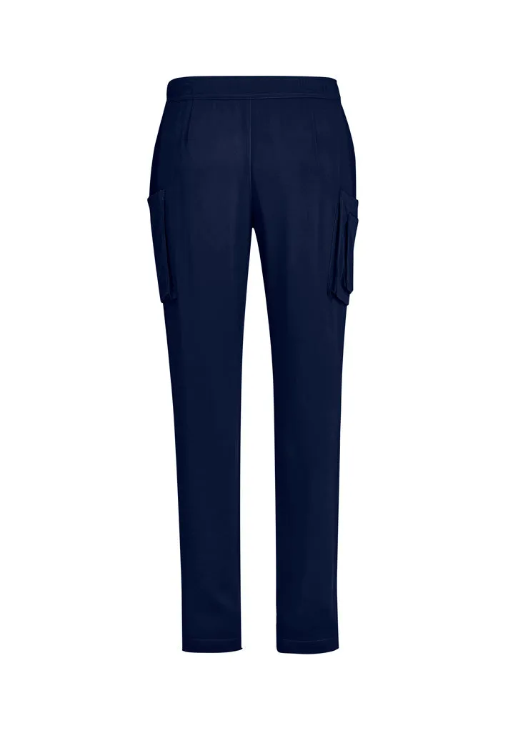 Biz Care CSP946ML Mens Avery Poly Elastane Stretch Cargo Straight Leg Pant