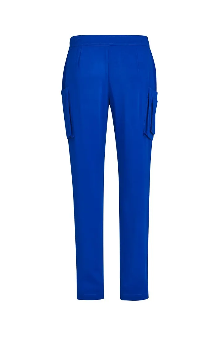 Biz Care CSP946ML Mens Avery Poly Elastane Stretch Cargo Straight Leg Pant