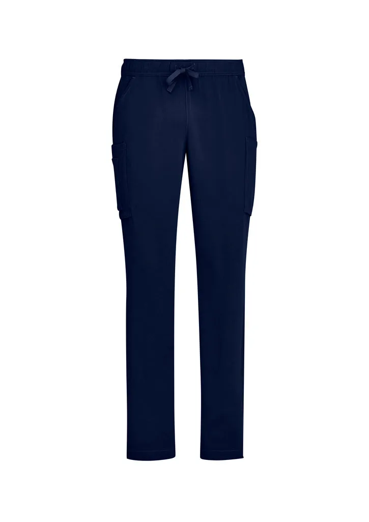 Biz Care CSP946ML Mens Avery Poly Elastane Stretch Cargo Straight Leg Pant