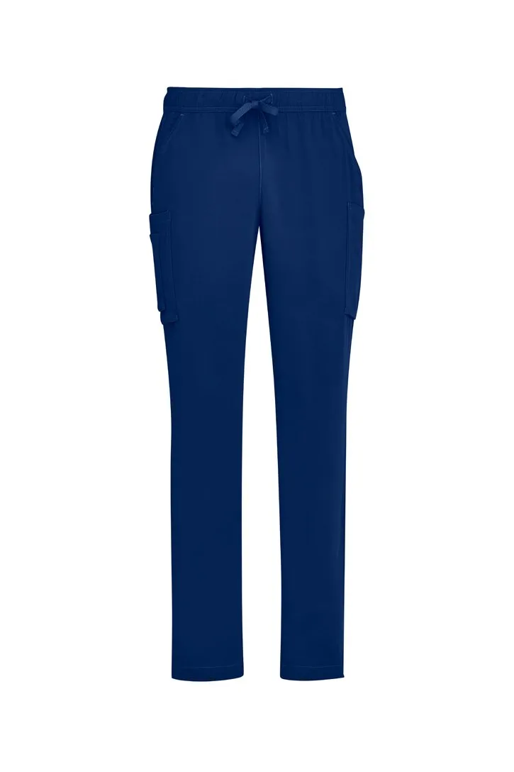 Biz Care CSP946ML Mens Avery Poly Elastane Stretch Cargo Straight Leg Pant