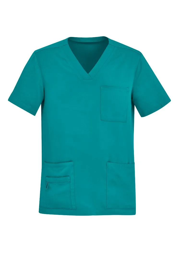 Biz Care CST945MS Mens Avery Poly Elastane Stretch V Neck Scrub Top