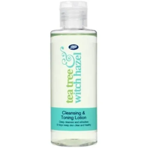 Boots Tea Tree & Witch Hazel Cleansing & Toning Lotion 150ml