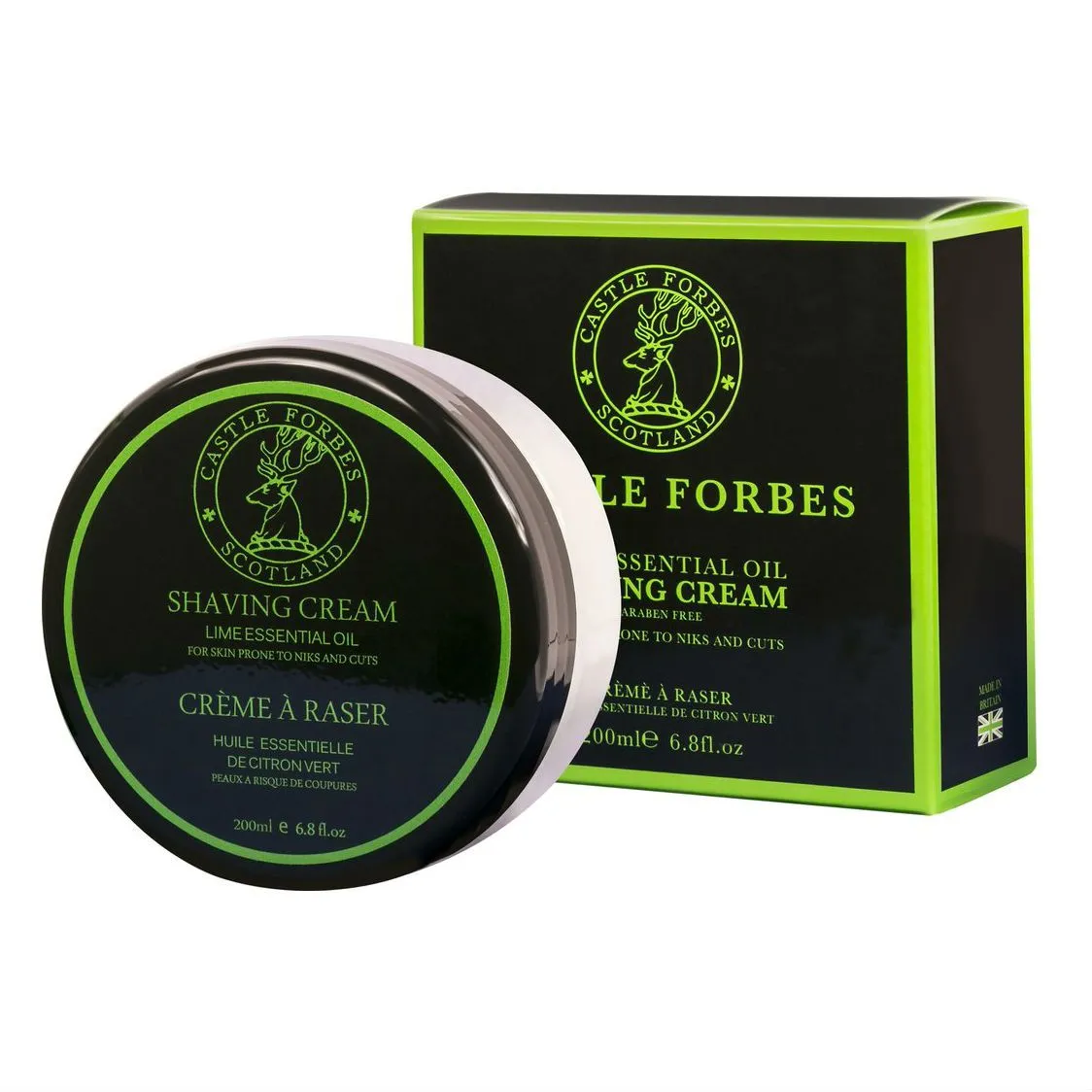 Castle Forbes Lime Oil Shaving Cream