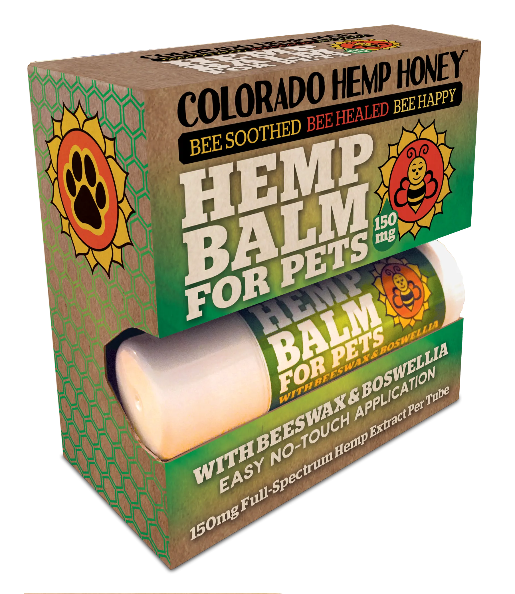 CBD Soothing Paw Balm - Soothing, Boswellia & Beeswax (Case of 6 Balms)