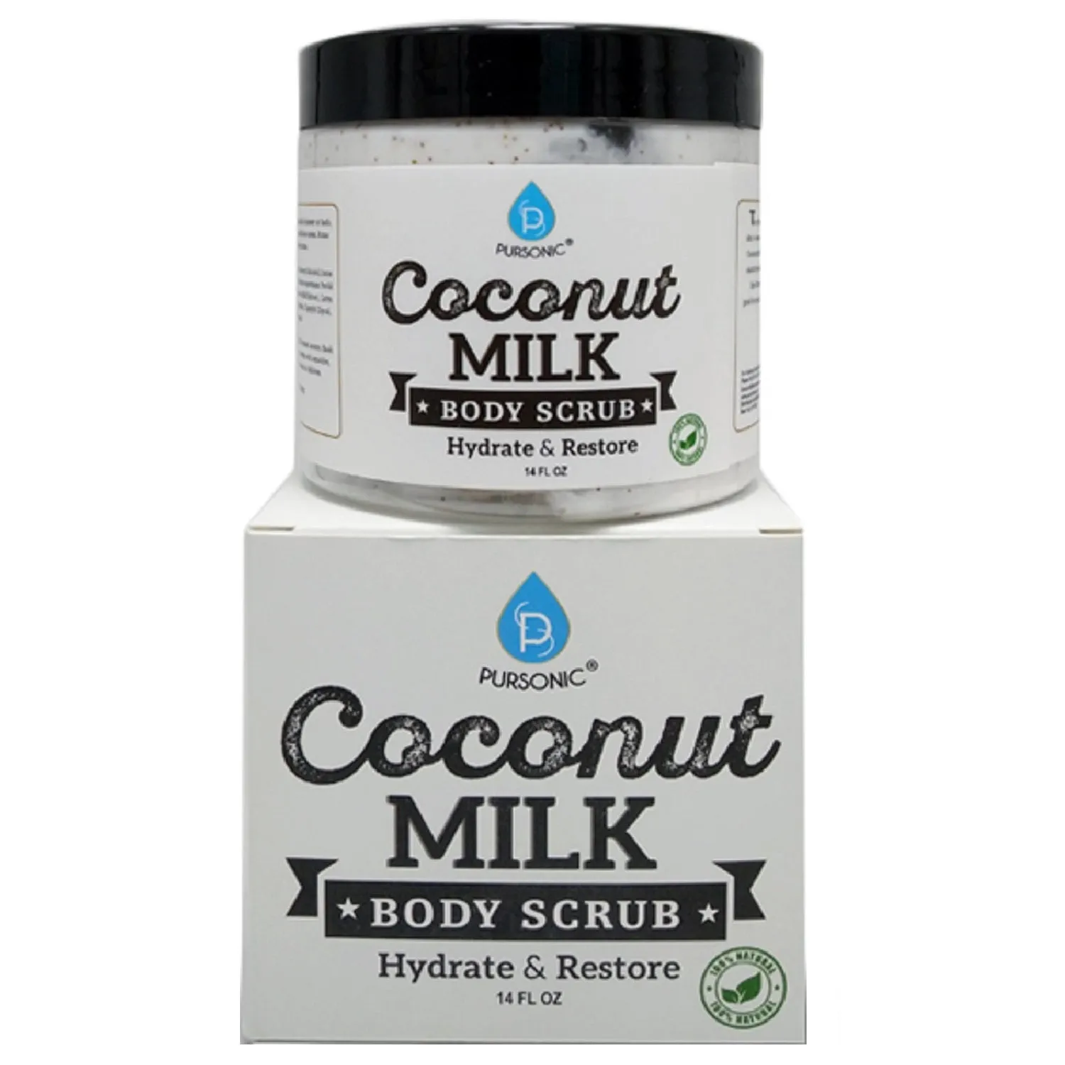 Coconut Milk Body Scrub 14oz
