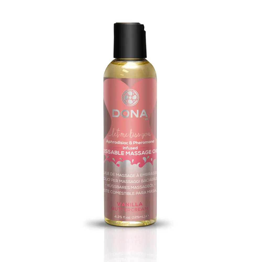 Dona Kissable Massage Oil Vanilla Buttercream 3.75 Oz.