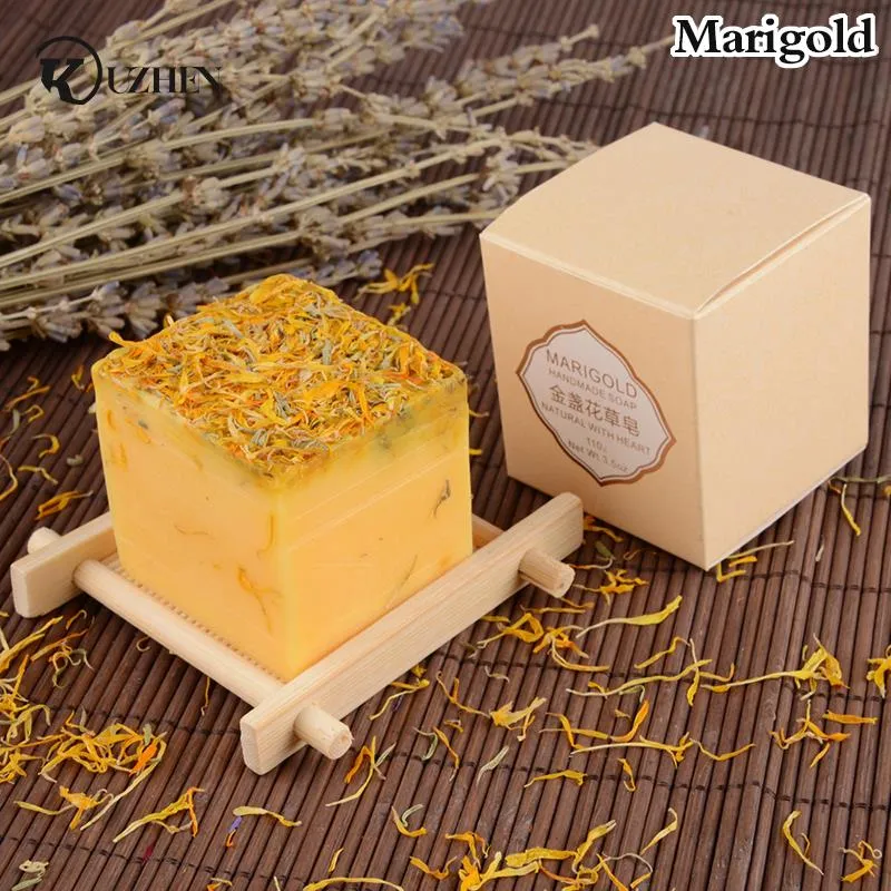 Dry Flower Essential Oil Soap Face Hand Nourishing Skin Care Cleansing Handmade Soap Bath Soap Natural Herbal Soap