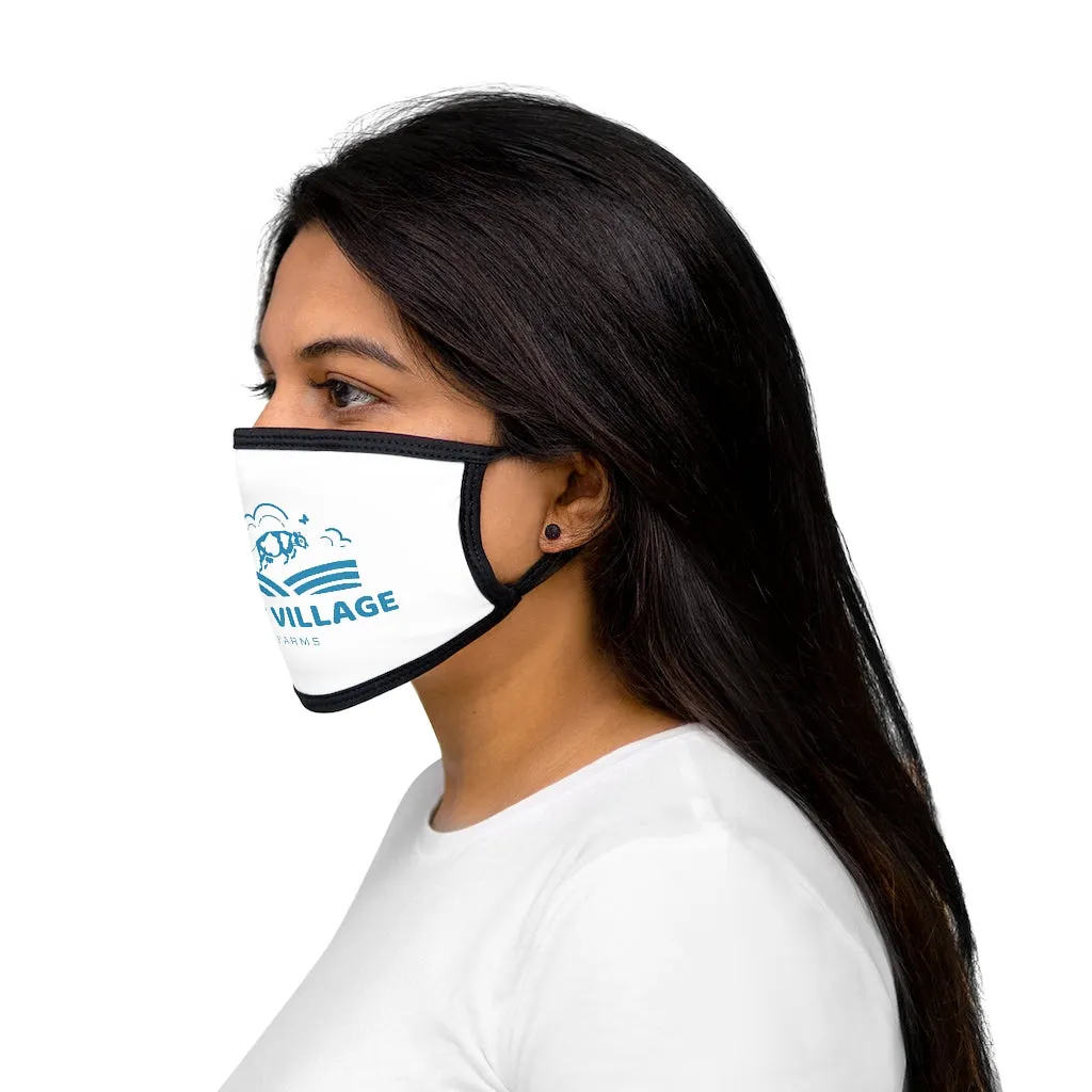 East Village Farms Mixed-Fabric Face Mask