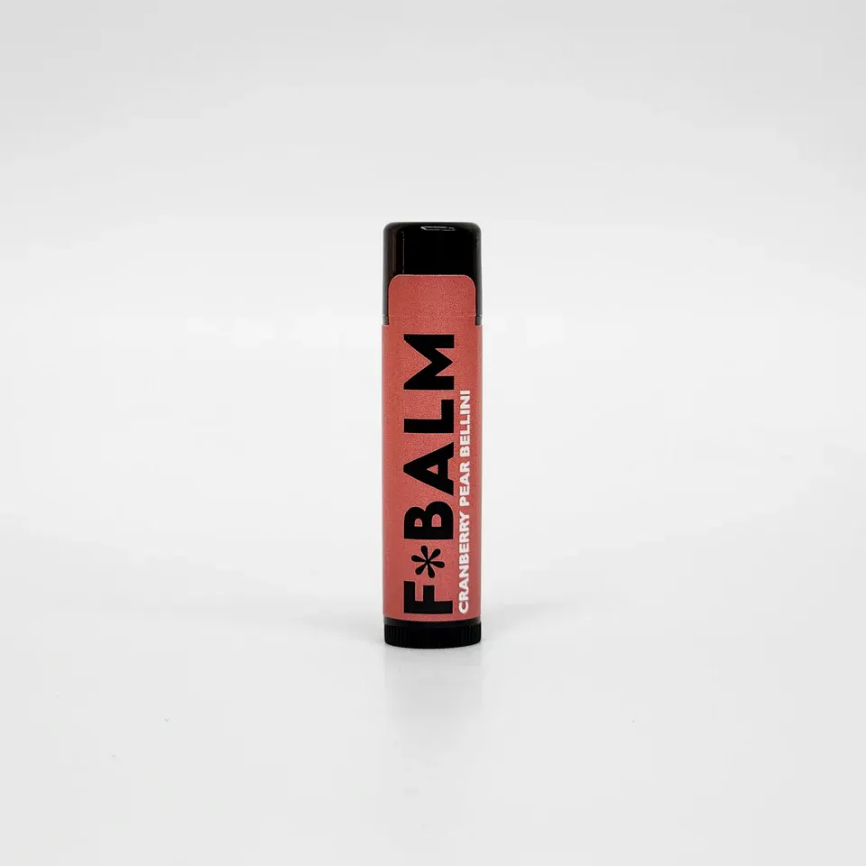 F*Balm Lip Balm | Cranberry Pear Bellini