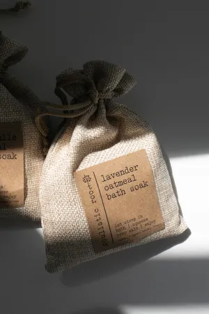 Herbal Oatmeal Bath Soak - Lavender