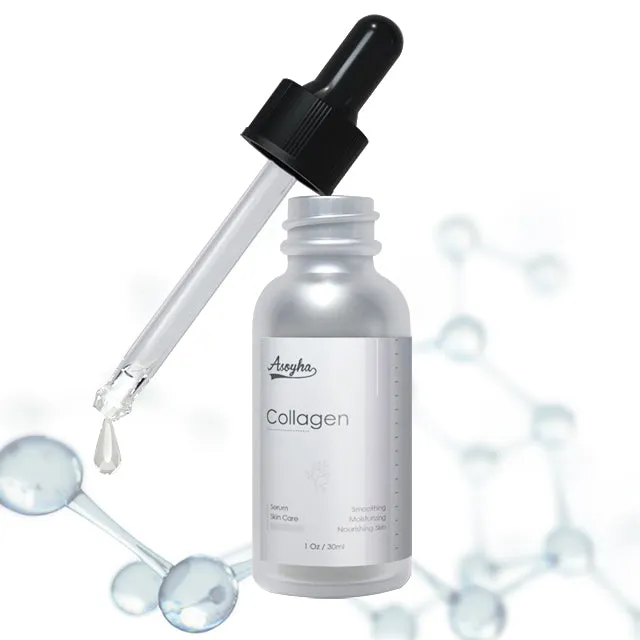 High-Quality Organic Facial Booster Serum – Anti-Aging Collagen, Hyaluronic Acid & Niacinamide (Private Label Available)