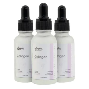 High-Quality Organic Facial Booster Serum – Anti-Aging Collagen, Hyaluronic Acid & Niacinamide (Private Label Available)