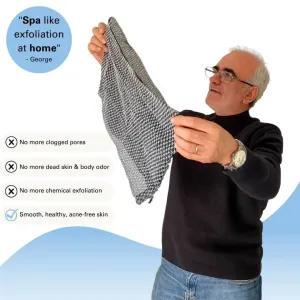 NEW YEAR HOT SALEBuy 1 Get 1 FreeExfoliating Antibacterial Shower Towel