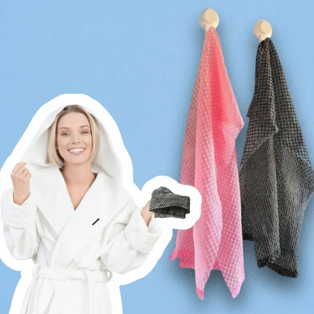 NEW YEAR HOT SALEBuy 1 Get 1 FreeExfoliating Antibacterial Shower Towel