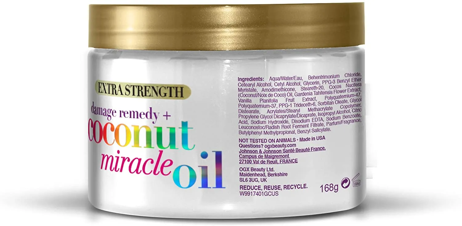 Ogx Extra Strength Damage Remedy   Coconut Miracle Oil Hair Mask