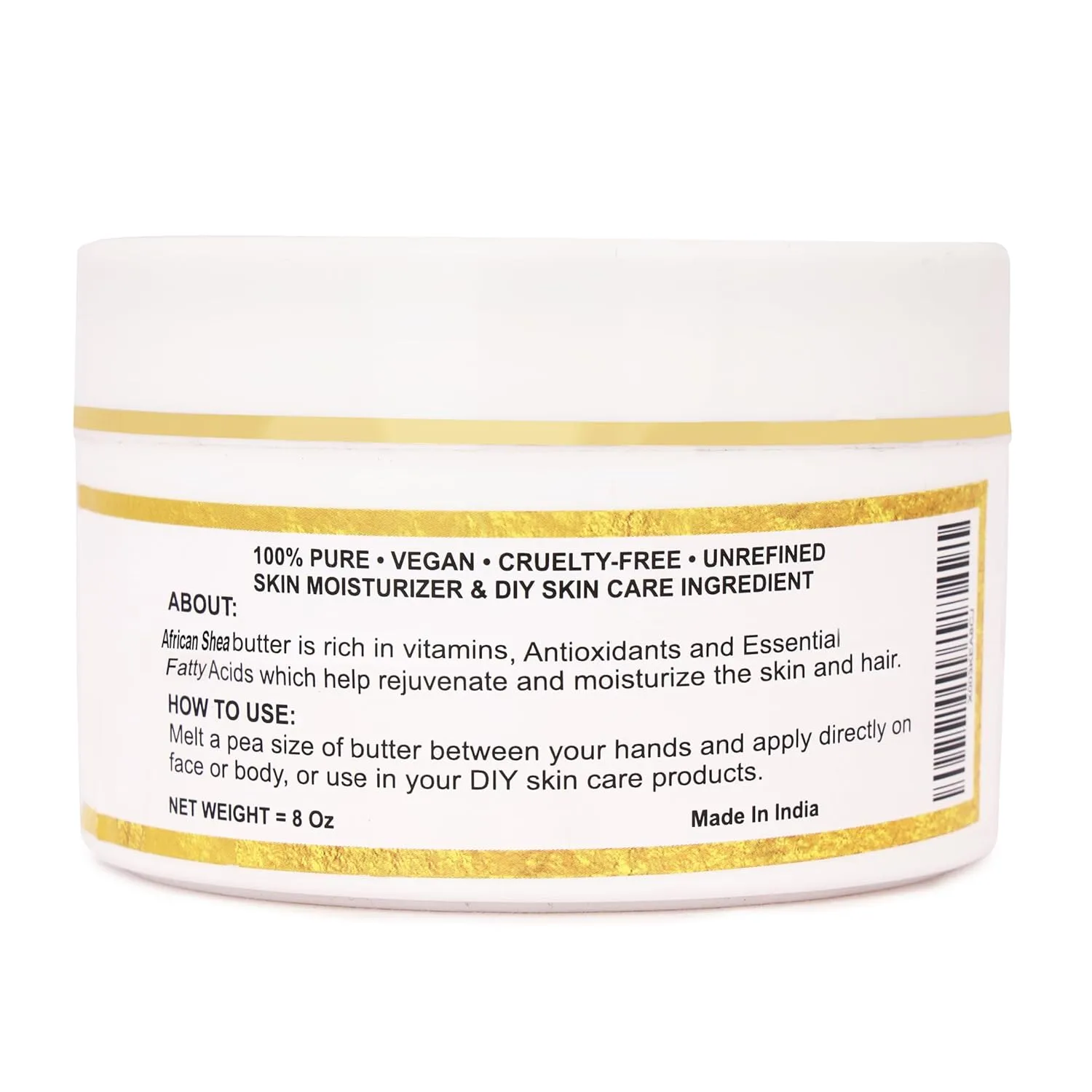 Organic Raw Cocoa Butter 100% Pure,Natural & Unrefined| Skin Moisturizer