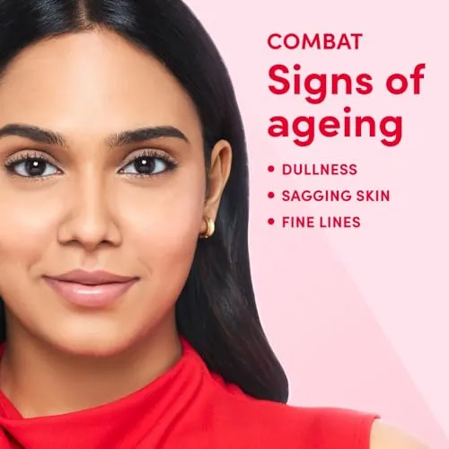 Pond's Age Miracle Youthful Glow Day Cream with SPF 15 PA  , Anti-Ageing Cream, With 10% Retinol-Collagen B3 Complex, Reduce Fine Lines & Combat Sagging Skin, 50g