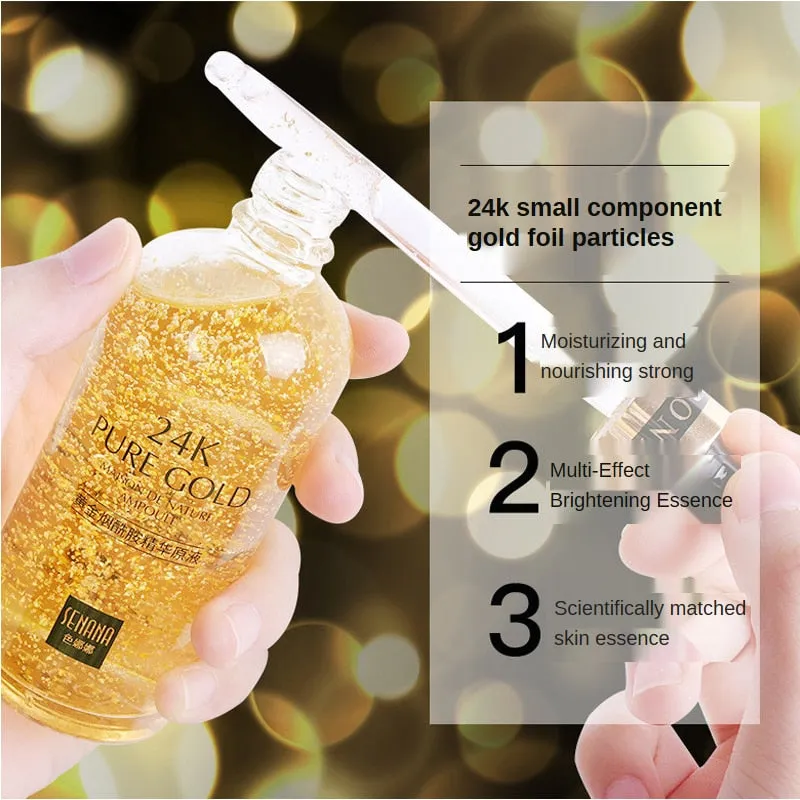 Pure 24K Gold Hyaluronic Face Serum