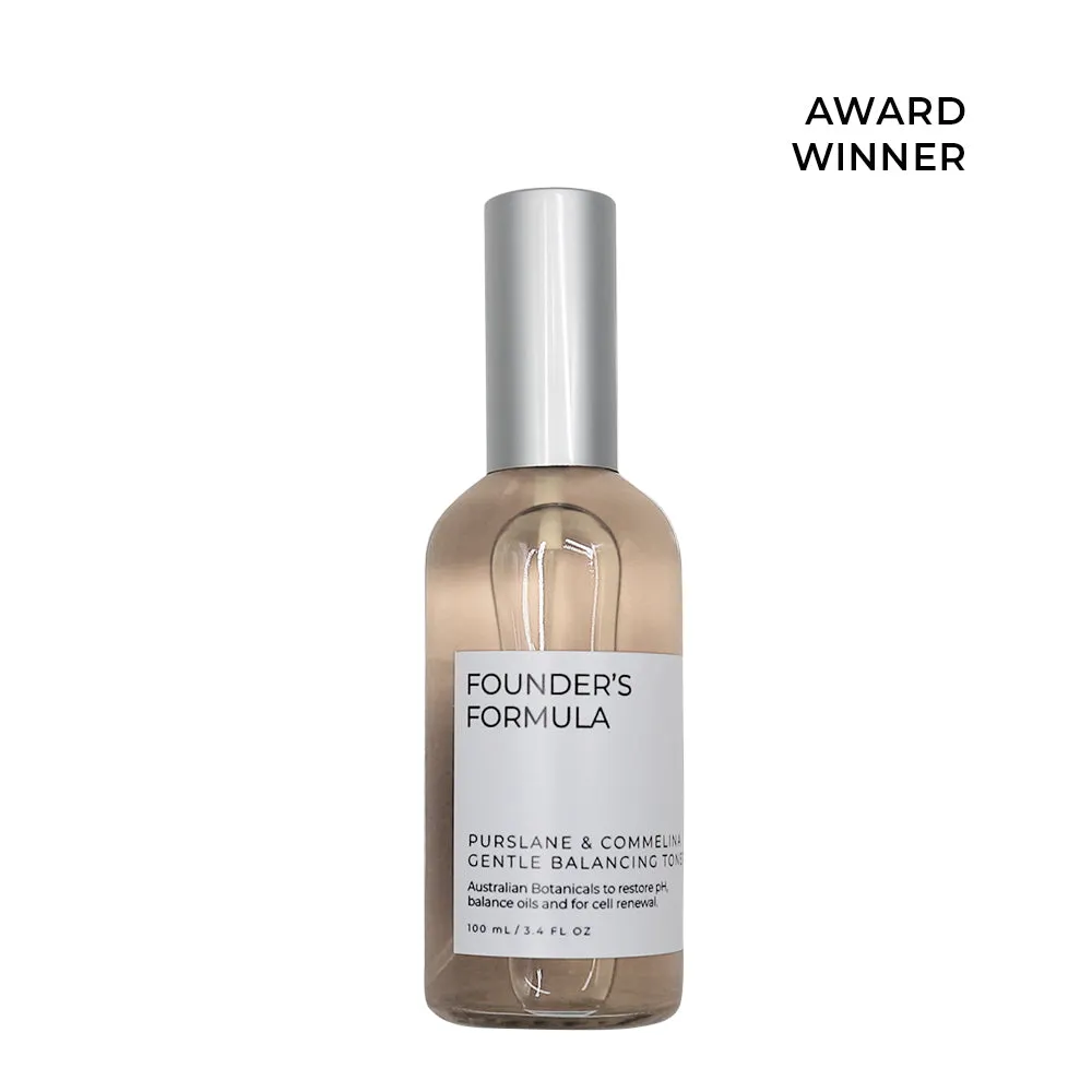 Purslane and Commelina Gentle Balancing Toner