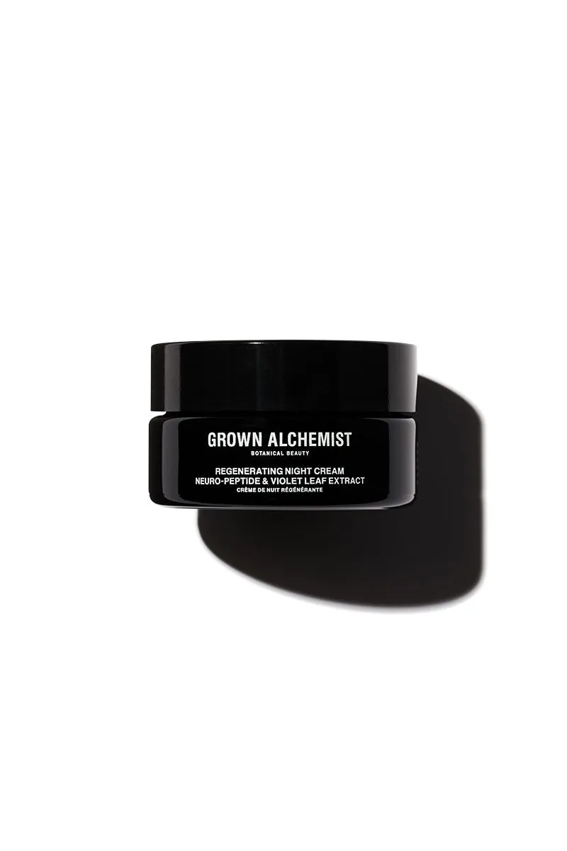 Regenerating Night Cream - Neuro-Peptide, Violet Leaf Extract (40ml)