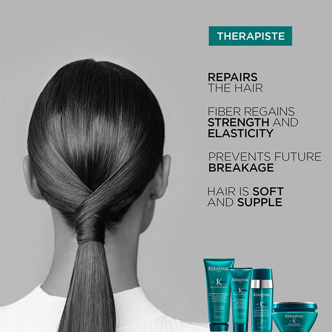 Resistance Sérum Thérapiste Dual Treatment Fiber Quality Renewal Care - Extremely Damaged Lengths and Ends