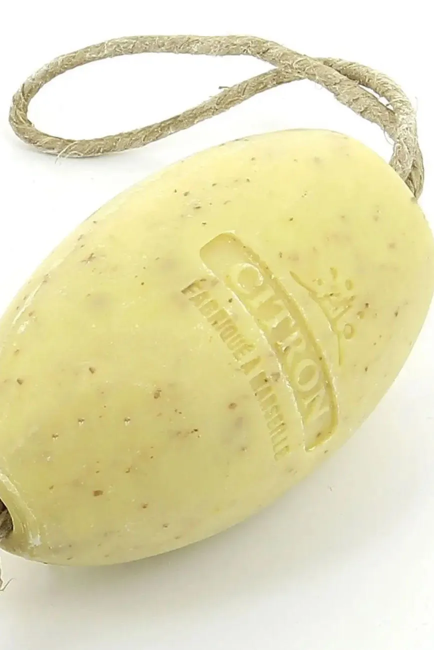 Savon De Marseille Citron Broye Rope Soap