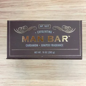 The Man Bar - Exfoliating Cardamom & Juniper