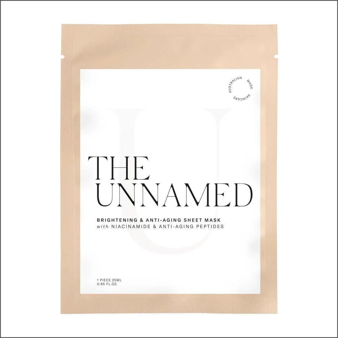 The Unnamed Brightening & Anti-Aging Sheet Mask 25ml