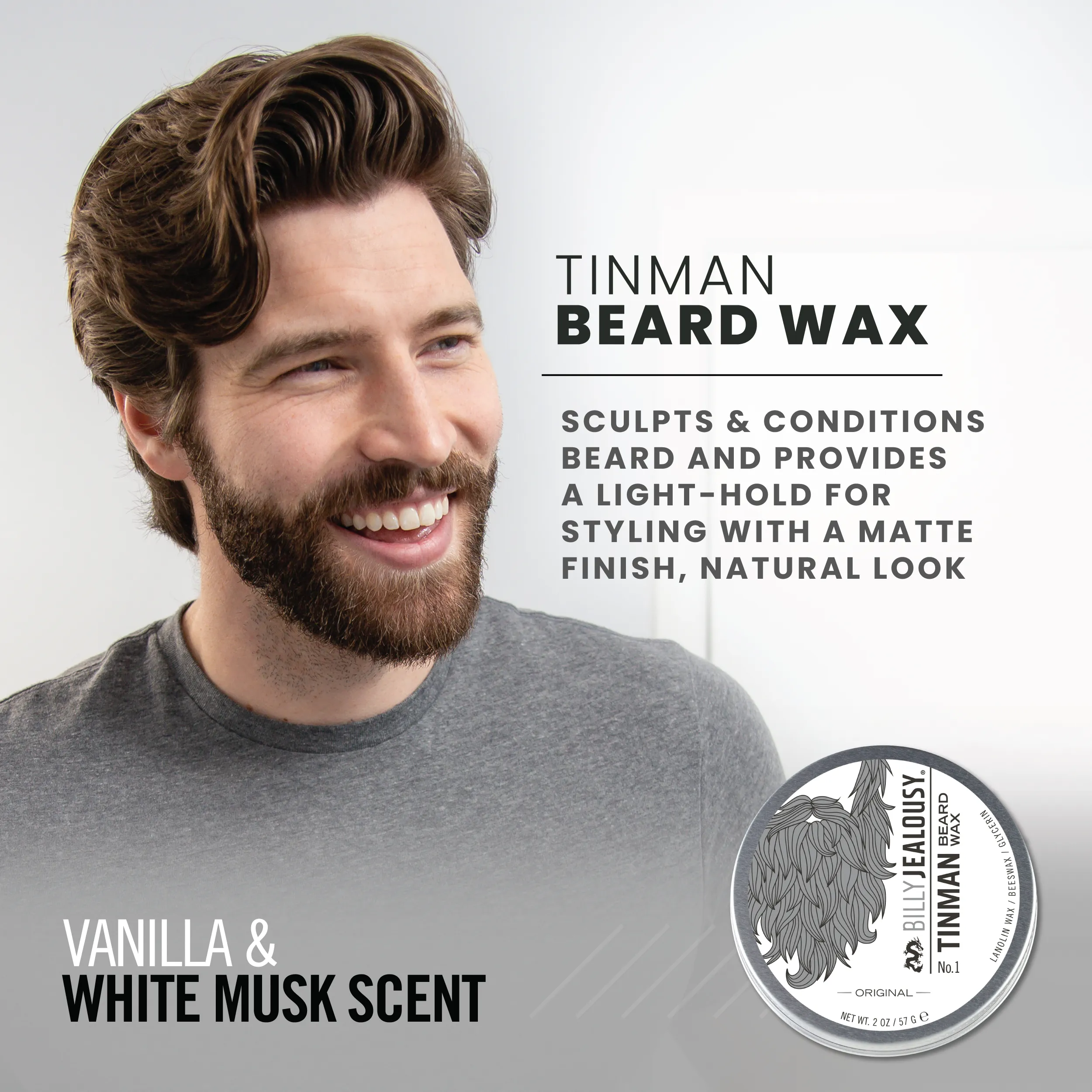 Tinman No 1 Beard Sculpting Wax