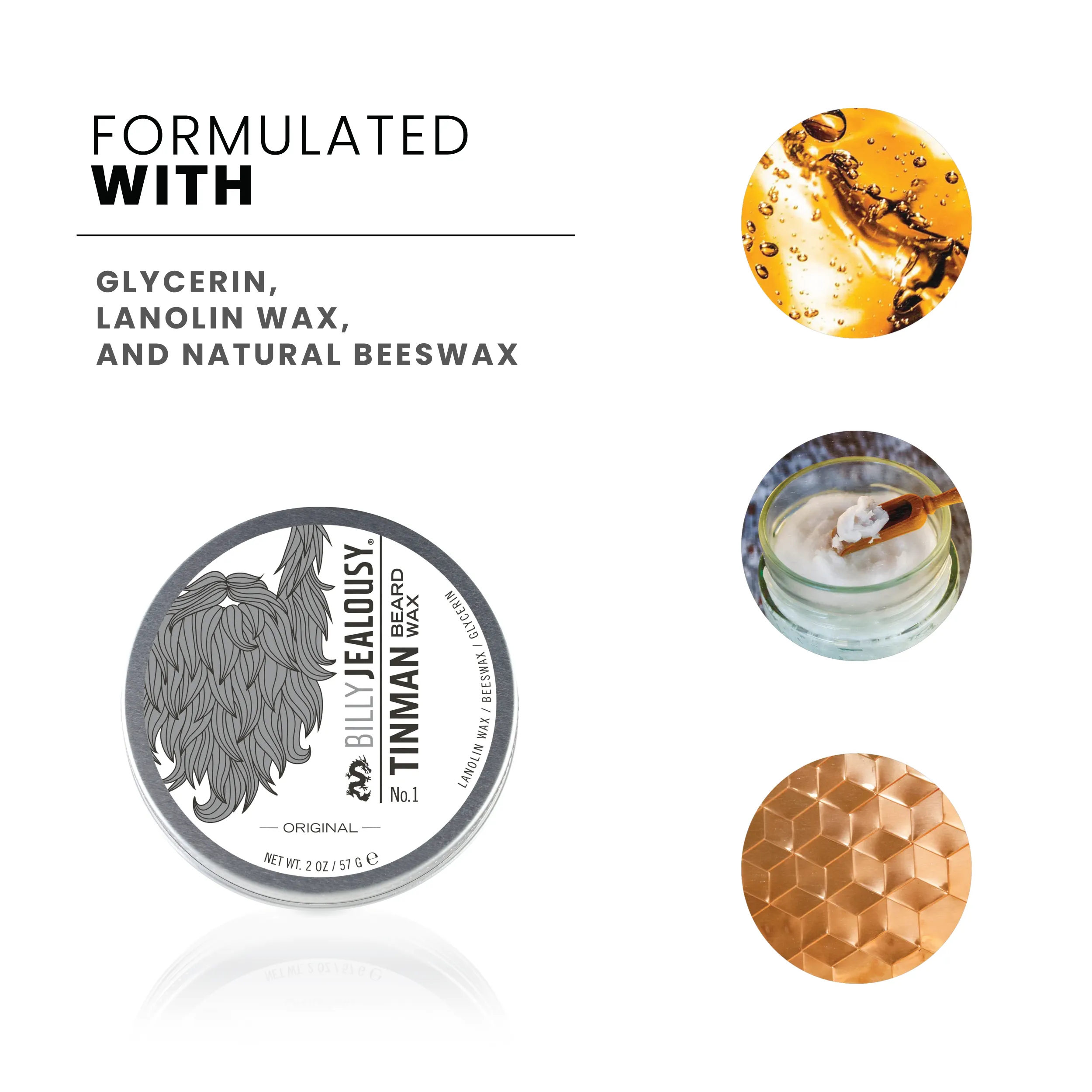Tinman No 1 Beard Sculpting Wax
